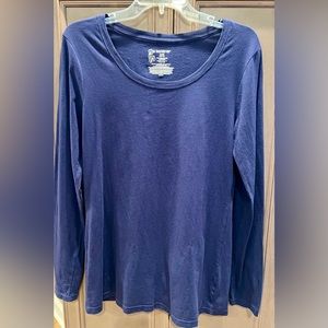 No Boundaries Navy Cotton Tee T-Shirt XL 15-17